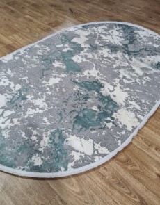 Синтетичний килим LUXURY 05917A TURQUOISE-D.GREY HB - высокое качество по лучшей цене в Украине.
